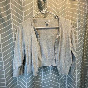 Old navy cropped cardigan